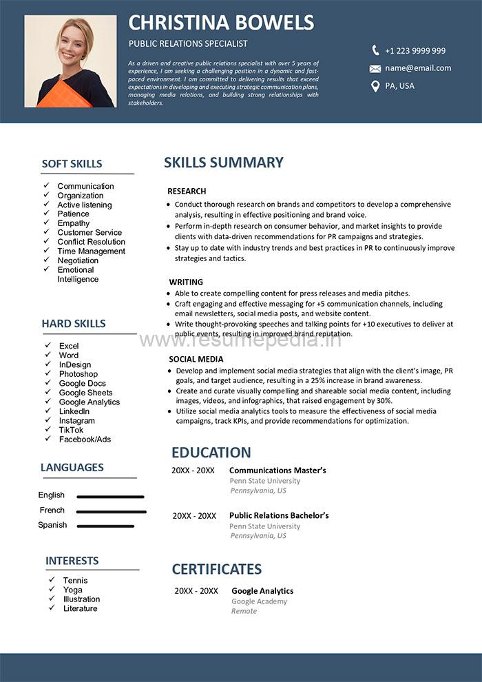 functional-resume-template